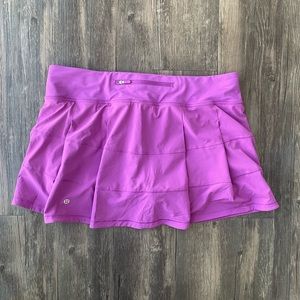 Lululemon Pace Rival Skirt Fuchsia purple. Size 12